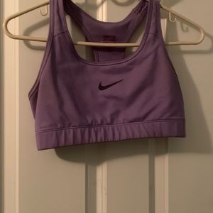 Lavender Nike sports bra